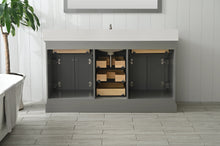 Load image into Gallery viewer, Design Element ML-60S-GY Milano 60" Single Vanity in Gray