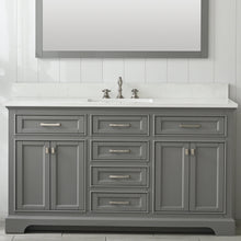Load image into Gallery viewer, Design Element ML-60S-GY Milano 60" Single Vanity in Gray
