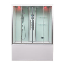 Load image into Gallery viewer, Platinum DA580 Steam Shower 59'' X 32'' X 86''