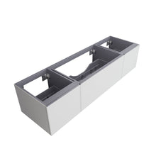 Load image into Gallery viewer, LAVIVA 313VTR-72CCW Vitri 72" Cloud White Single Sink Wall Hung Bathroom Vanity Cabinet