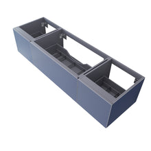 Load image into Gallery viewer, LAVIVA 313VTR-72CNB Vitri 72" Nautical Blue Single Sink Wall Hung Bathroom Vanity Cabinet