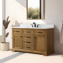 Load image into Gallery viewer, Design Element ML-54-OKV Milano 54-in Oak Single Vanity