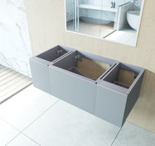 Load image into Gallery viewer, LAVIVA 313VTR-48FG Vitri 48" Fossil Grey Wall Hung Bathroom Vanity Cabinet