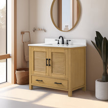 Load image into Gallery viewer, Design Element ES-36-OKM Estate 36-in Oak Single Vanity