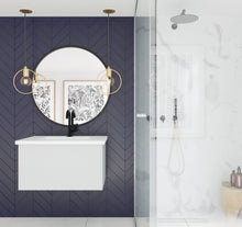 Load image into Gallery viewer, LAVIVA 313VTR-30CW-MW Vitri 30" Cloud White Bathroom Vanity with VIVA Stone Matte White Solid Surface Countertop