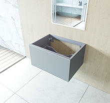 Load image into Gallery viewer, LAVIVA 313VTR-30FG Vitri 30" Fossil Grey Wall Hung Bathroom Vanity Cabinet