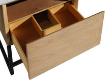 Load image into Gallery viewer, LAVIVA 313SMR-24CO-MW Alto 24" California White Oak Bathroom Vanity with Matte White VIVA Stone Solid Surface Countertop