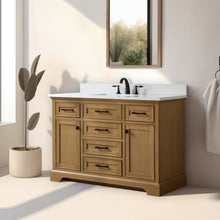 Load image into Gallery viewer, Design Element ML-48-OKV Milano 48-in Oak Single Vanity
