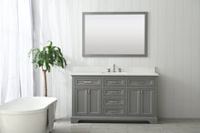 Load image into Gallery viewer, Design Element ML-60S-GY Milano 60" Single Vanity in Gray