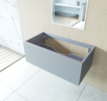 Load image into Gallery viewer, LAVIVA 313VTR-42FG Vitri 42" Fossil Grey Wall Hung Bathroom Vanity Cabinet