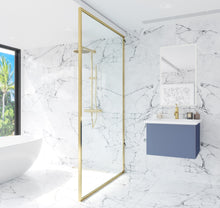 Load image into Gallery viewer, LAVIVA 313VTR-24NB-MW Vitri 24" Nautical Blue Bathroom Vanity with VIVA Stone Matte White Solid Surface Countertop