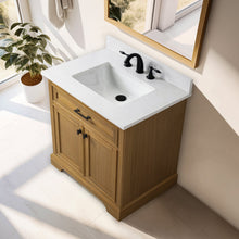 Load image into Gallery viewer, Design Element ML-30-OKV Milano 30-in Oak Single Vanity