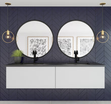 Load image into Gallery viewer, LAVIVA 313VTR-72DCW Vitri 72" Cloud White Double Sink Wall Hung Bathroom Vanity Cabinet