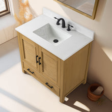 Load image into Gallery viewer, Design Element ES-36-OKM Estate 36-in Oak Single Vanity