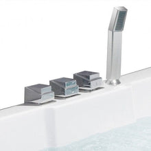 Load image into Gallery viewer, Platinum AM-505 61'' x 67'' Freestanding Acrylic Bathtub with Faucet