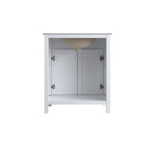 Load image into Gallery viewer, Design Element DEC076E-W-CB London 29-in White Bathroom Vanity Base Cabinet without Top