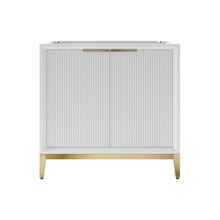 Load image into Gallery viewer, Fresca FCB4036WH Wellington 36" Freestanding Bathroom Cabinet in White