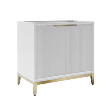 Load image into Gallery viewer, Fresca FCB4036WH Wellington 36" Freestanding Bathroom Cabinet in White