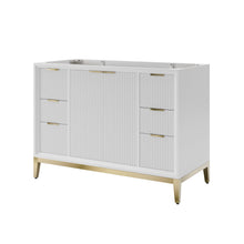 Load image into Gallery viewer, Fresca FCB4048WH Wellington 48" Freestanding Bathroom Cabinet in White