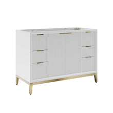 Load image into Gallery viewer, Fresca FCB4048WH Wellington 48" Freestanding Bathroom Cabinet in White