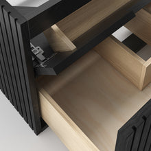 Load image into Gallery viewer, Fresca FCB4124BOAK-CWH-U Elliot 24" Floating Bathroom Cabinet with Top & Sink in Onyx Oak