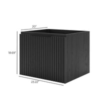 Load image into Gallery viewer, Fresca FCB4124BOAK Elliot 24" Floating Bathroom Cabinet in Onyx Oak