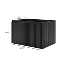 Load image into Gallery viewer, Fresca FCB4130BOAK Elliot 30" Floating Bathroom Cabinet in Onyx Oak