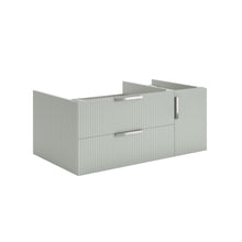 Load image into Gallery viewer, Fresca FCB4336SGE-UNS-L Camille 36" Floating Bathroom Cabinet in Whispering Sage