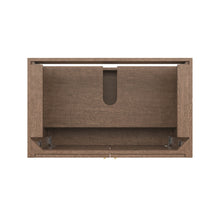 Load image into Gallery viewer, Fresca FCB4436MBIR-CWH-U Sawyer 36" Freestanding Bathroom Cabinet with Top & Sink in Mocha Birch