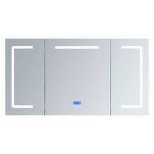 Load image into Gallery viewer, Lexora LL6032LEDMC Lesina 60" Wide x 32" Tall LED Medicine Cabinet w/ Defogger
