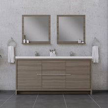 Load image into Gallery viewer, Alya Bath AB-MD672-G Sortino 72 inch Modern Bathroom Vanity, Gray