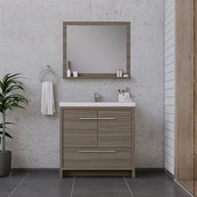 Load image into Gallery viewer, Alya Bath AB-MD636-G Sortino 36 inch Modern Bathroom Vanity, Gray