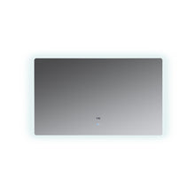 Load image into Gallery viewer, Lexora LL6036LEDM Lugano 60" Wide x 36" Tall LED Mirror w/ Defogger