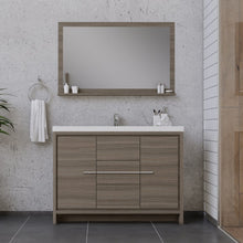Load image into Gallery viewer, Alya Bath AB-MD648-G Sortino 48 inch Modern Bathroom Vanity, Gray