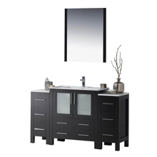 Load image into Gallery viewer, Blossom 001 54 02 C M Sydney 54 Inch Vanity with Ceramic Sink & Mirror - Espresso