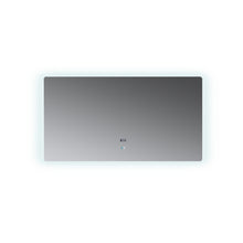 Load image into Gallery viewer, Lexora LL6032LEDM Lugano 60" Wide x 32" Tall LED Mirror w/ Defogger