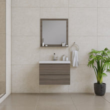 Load image into Gallery viewer, Alya Bath AB-MOF30-G Paterno 30 inch Modern Wall Mounted Bathroom Vanity, Gray