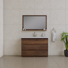 Load image into Gallery viewer, Alya Bath AB-MOA48-RW Paterno 48 inch Modern Freestanding Bathroom Vanity, Rosewood