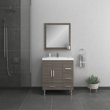 Load image into Gallery viewer, Alya Bath AT-8050-G Ripley 30 inch Gray Vanity with Sink