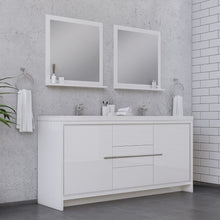 Load image into Gallery viewer, Alya Bath AB-MD672-W Sortino 72 inch Modern Bathroom Vanity, White