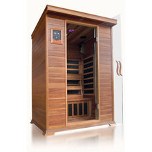Load image into Gallery viewer, SUNRAY HL200K SIERRA INFRARED SAUNA 47" X 45" X 75"