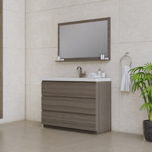 Load image into Gallery viewer, Alya Bath AB-MOA48-G Paterno 48 inch Modern Freestanding Bathroom Vanity, Gray