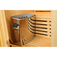 Load image into Gallery viewer, SUNRAY HL200SN BALDWIN 2-PERSON TRADITIONAL SAUNA 59" X 42" X 75"