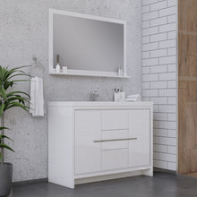 Load image into Gallery viewer, Alya Bath AB-MD648-W Sortino 48 inch Modern Bathroom Vanity, White
