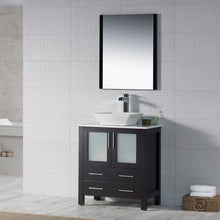 Load image into Gallery viewer, Blossom 001 30 02 V Sydney 30 Inch Vanity with Ceramic Vessel Sink - Espresso