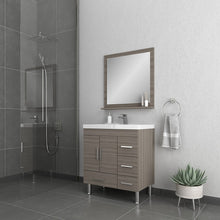 Load image into Gallery viewer, Alya Bath AT-8050-G Ripley 30 inch Gray Vanity with Sink