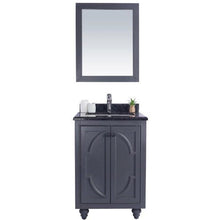 Load image into Gallery viewer, LAVIVA 313613-24G-BW Odyssey - 24 - Maple Grey Cabinet + Black Wood Counter