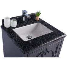 Load image into Gallery viewer, LAVIVA 313613-24G-BW Odyssey - 24 - Maple Grey Cabinet + Black Wood Counter