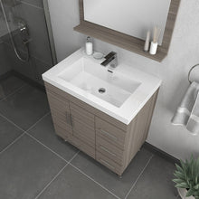 Load image into Gallery viewer, Alya Bath AT-8050-G Ripley 30 inch Gray Vanity with Sink