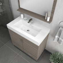 Load image into Gallery viewer, Alya Bath AT-8089-G Ripley 36 inch Gray Vanity with Sink